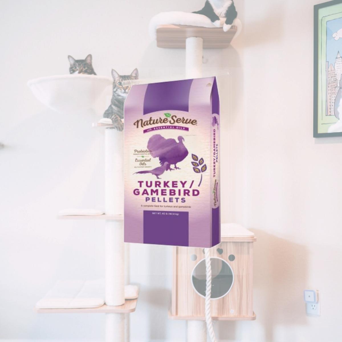 Picture of Belstra Milling 124009 40 lbs NatureServe Turkey & Gamebird Pellets with Essential Oils