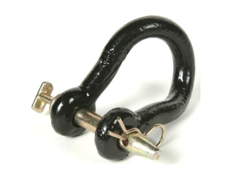 0.62 x 3 in. Twisted Clevis Pin, Black