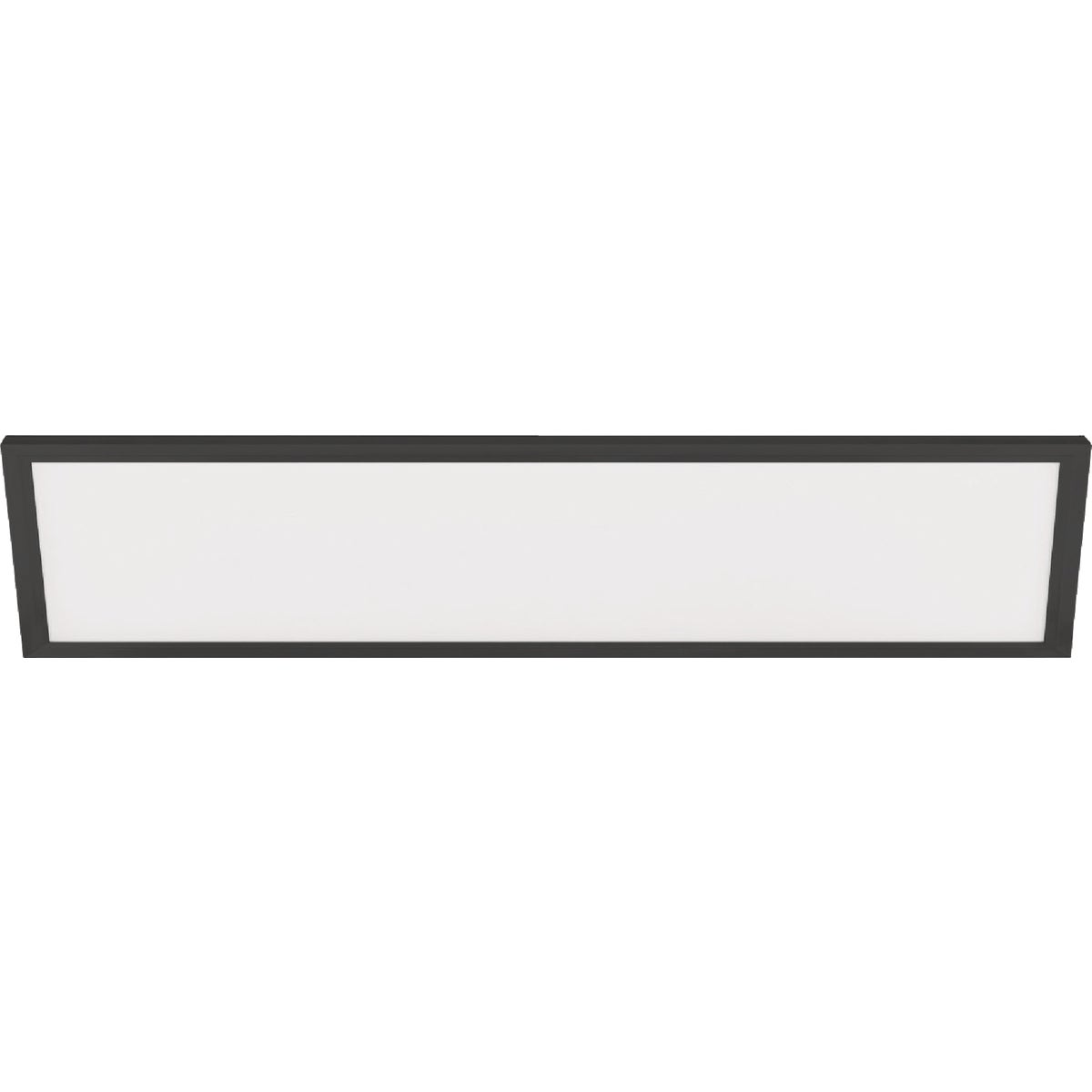 1 x 4 ft. Black Flush Mount for Ceiling Lighting