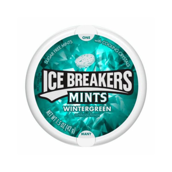 Picture of Midwest Distribution 129152 1.5 oz Wint Ice Breakers Wintergreen Mints - Pack of 8