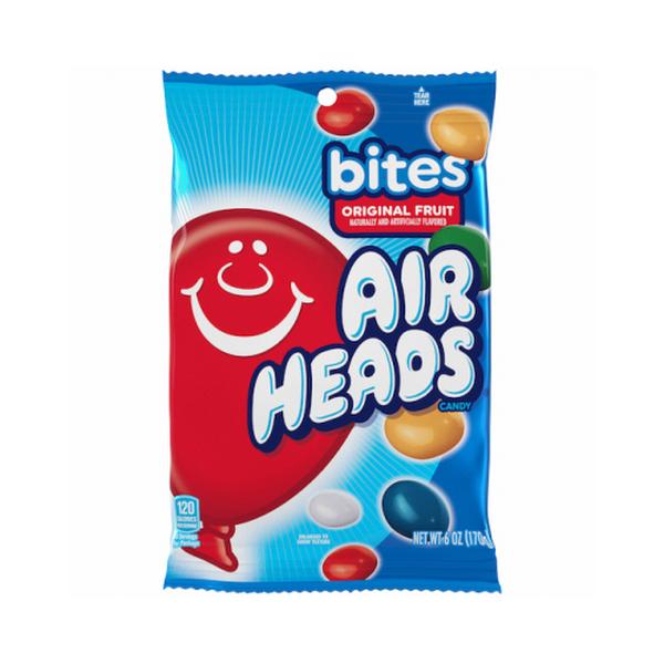 Picture of Midwest Distribution 129119 6 oz Perffetti Airheads Original Fruit Bites