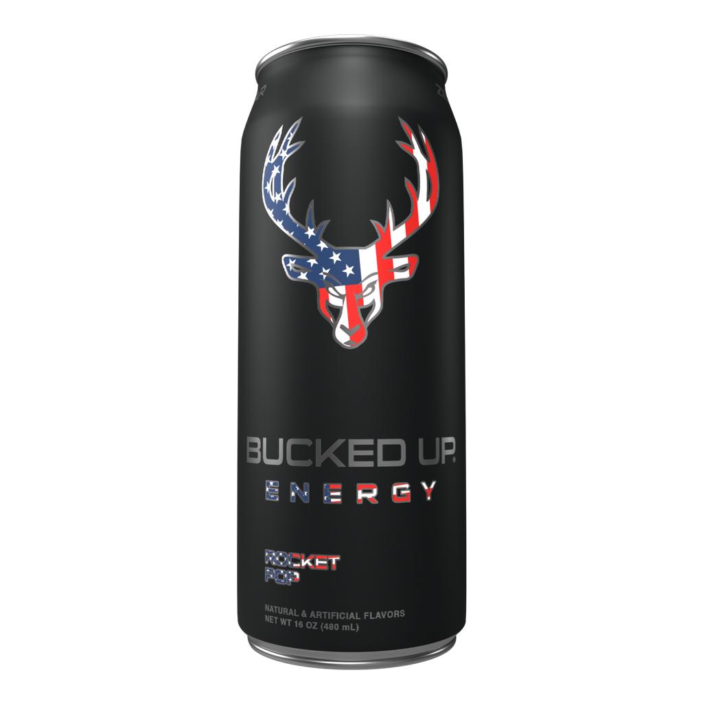 Picture of Bucked Up 127446 16 fl oz Rocket Pop Energy Drink - Pack of 12