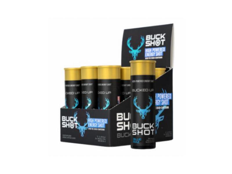 Picture of Bucked Up 127833 Blue Raz Buck Energy Shot - Pack of 12