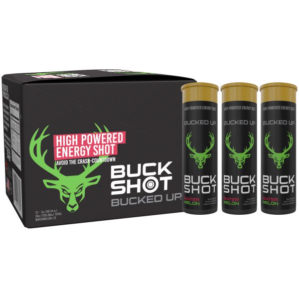 Picture of Bucked Up 127835 High Powered Energy Shot - Watermelon - Pack of 12