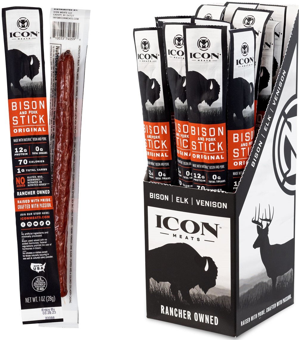 Icon 1 oz Original Bison Stick, Case of 24