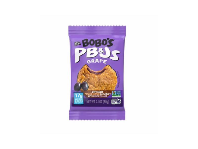 Picture of Midwest Distribution 129196 2.1 oz Grape Peanut Butter & Jelly Oat Bar - Pack of 12