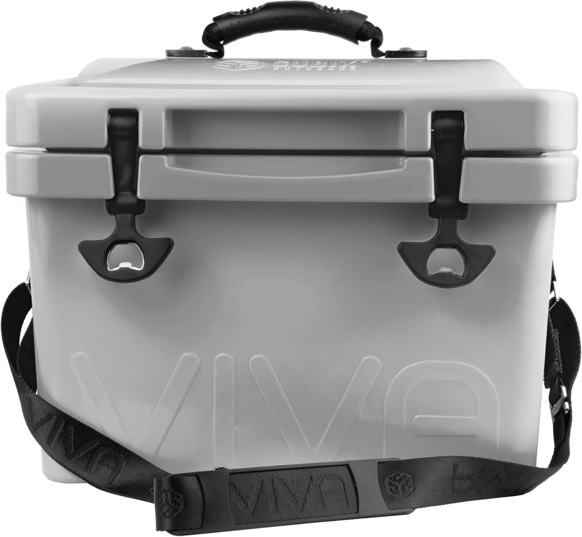 Picture of Cubixtek 128487 14 qt. Outdoors Viva Series Rotomolded Cooler&#44; Gray