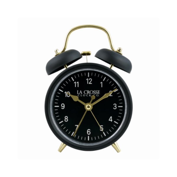 129646 Twin Bell Alarm Clock, Pack of 4