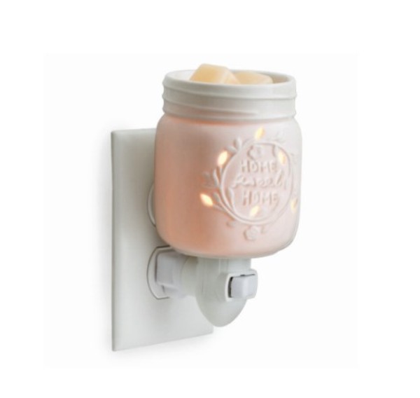 129686 Mason Jar Pluggable Fragrance Candle Warmer, Pack of 4