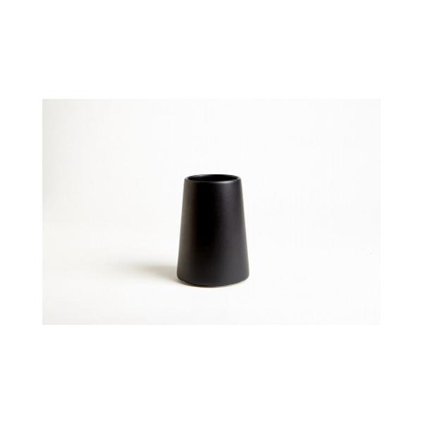 Picture of Moda At Home Enterprises 130098 Ceram Tumbler, Black - Pack of 6