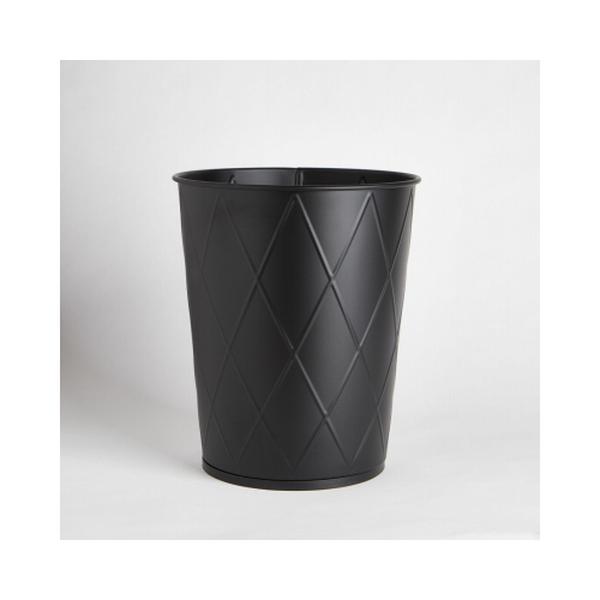 130209 Waste Basket, Black