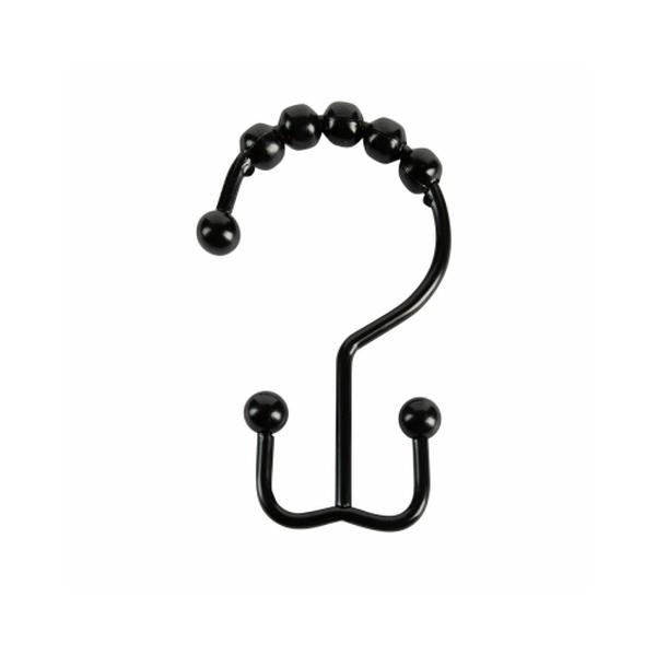 Annex Hook, Black - Pack of 12