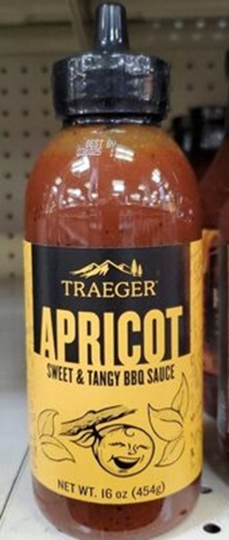 Picture of Traeger Pellet Grills 132037 16 oz Apricot BBQ Sauce