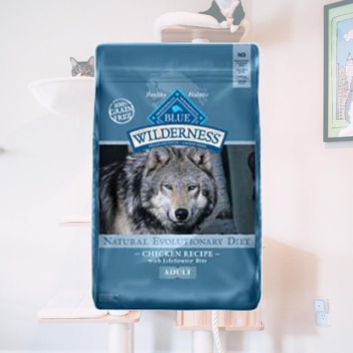 Picture of American Distribution 232943 24 lbs Blue Buffalo Wilderness Chicken Adult Dry Dog Food