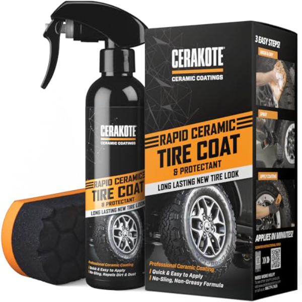 133950 8 fl oz Ceramic Tire Coat Spray