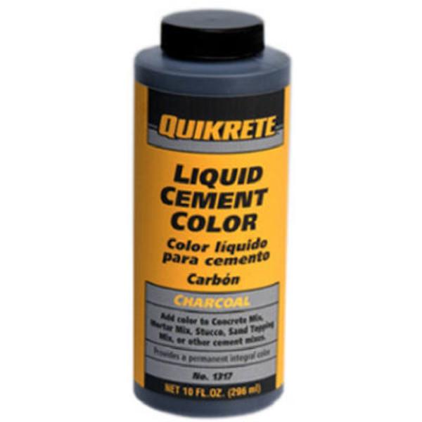 10 oz Bottle Charcoal Liquid Cement Color