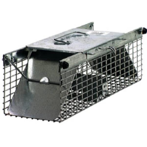 18 x 5 x 5 in. Live Animal Cage Trap with 2 Doors