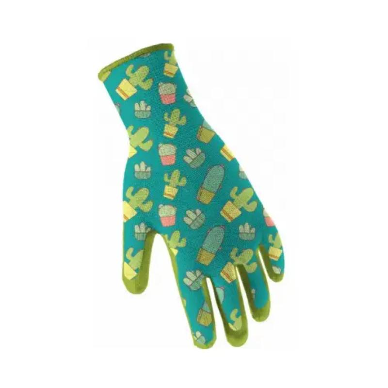 136497 Youth Nitrile Glove, Green