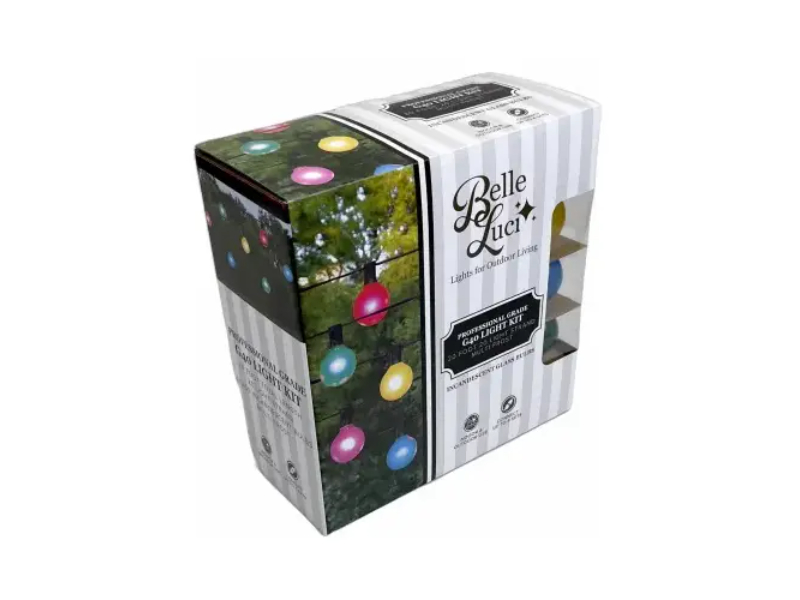 136240 20L G40 Multi Bulb Set, Multi Frost