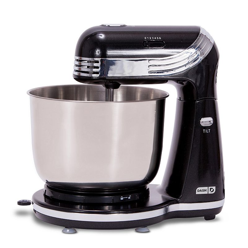 Picture of Storebound 120695 3 qt. Dash Everyday Stand Mixer with Beaters, Black