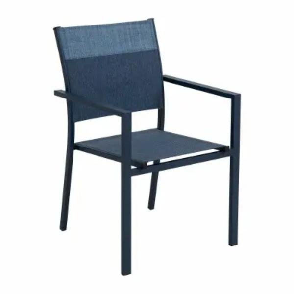 Picture of Sunjoy Group 138845 Whittier Stacking Sling Chair - Blue