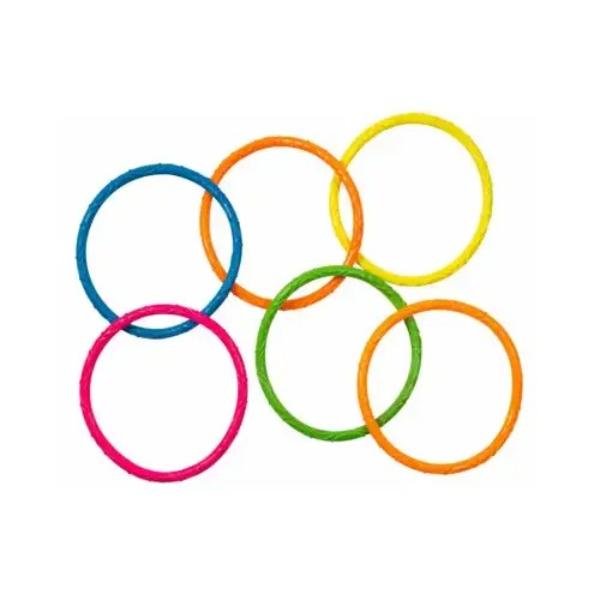 Picture of Aqua Leisure 139864 Neon Dive Rings - Pack of 6