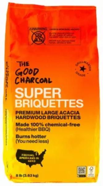 136993 8 lbs Charcoal Biquettes