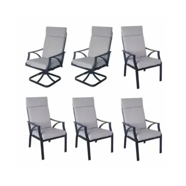 Picture of Woodard CM 140542 Steel Dining Chair - Pack of 6