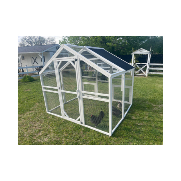 140726 Large Hen Pen, Natural Wood