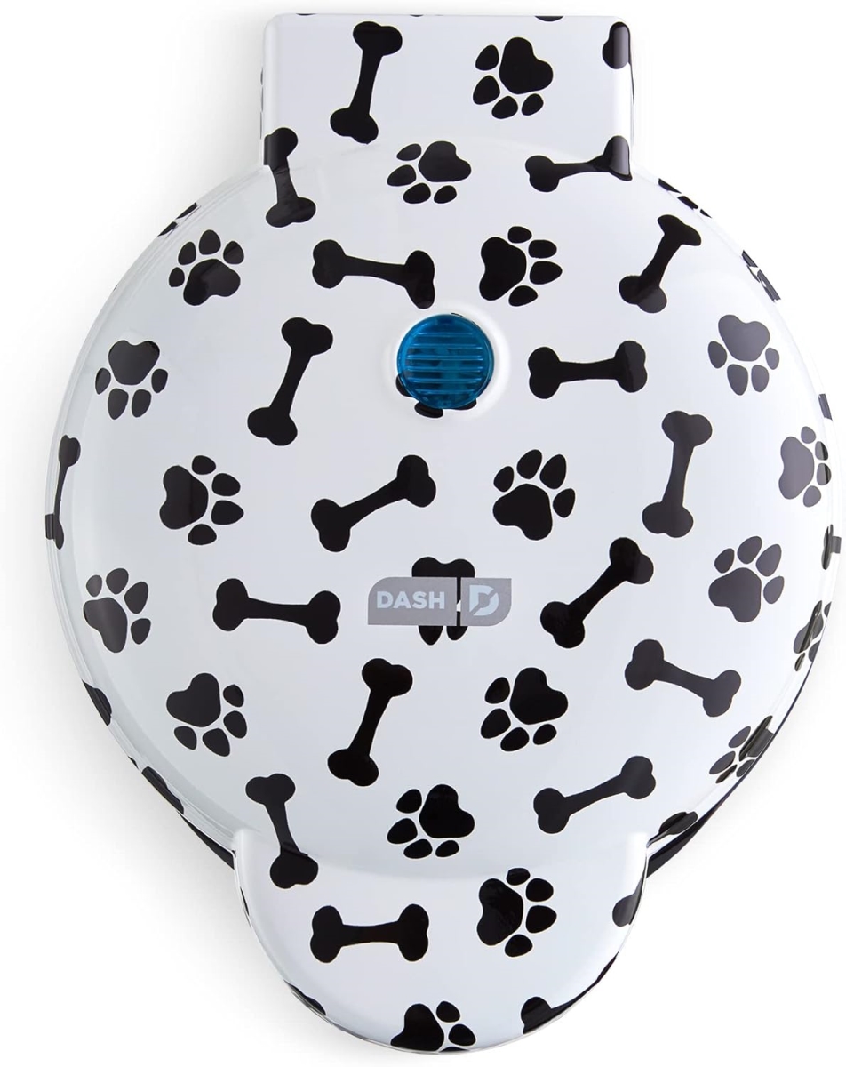 Picture of Storebound 140376 760W Dash Dog Nonstick Treat Maker, 8 Cavities - White & Black