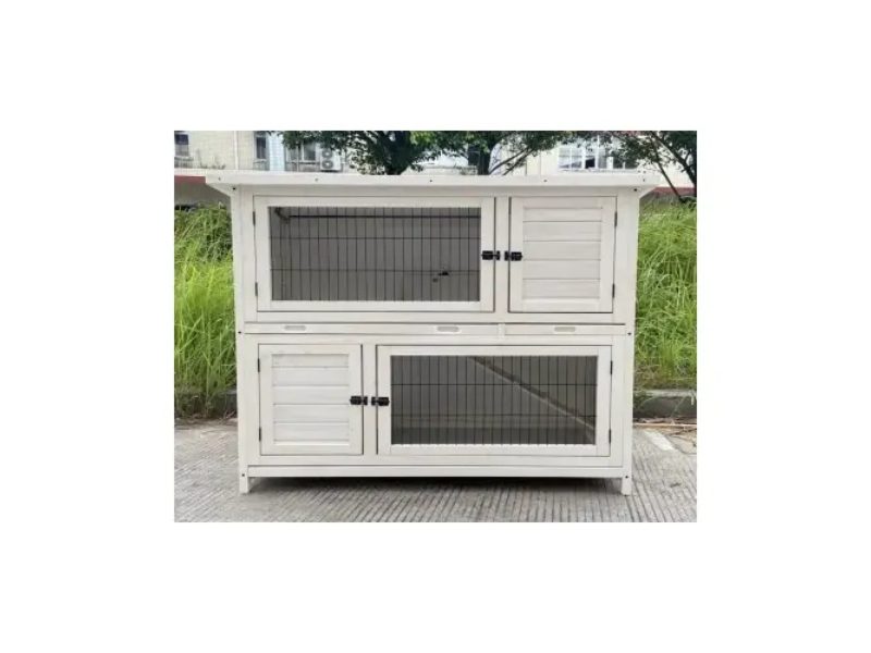 140730 2 Level Rabbit Hutch