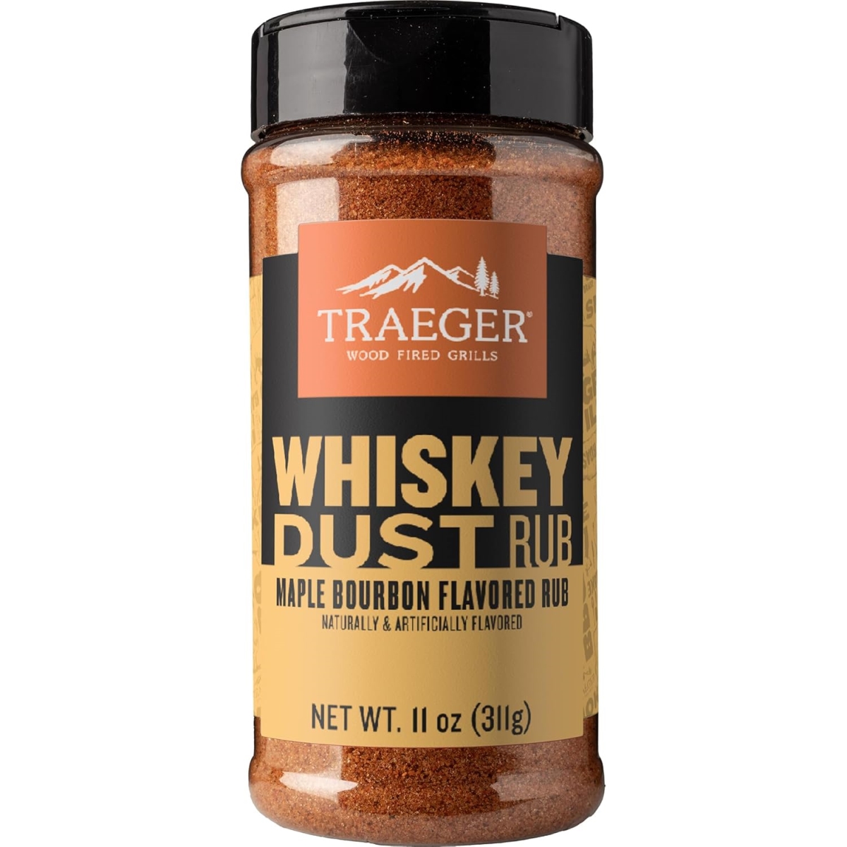 Picture of Traeger Pellet Grills 140952 12.3 oz Plastic Bottle Rub - Whiskey Dust