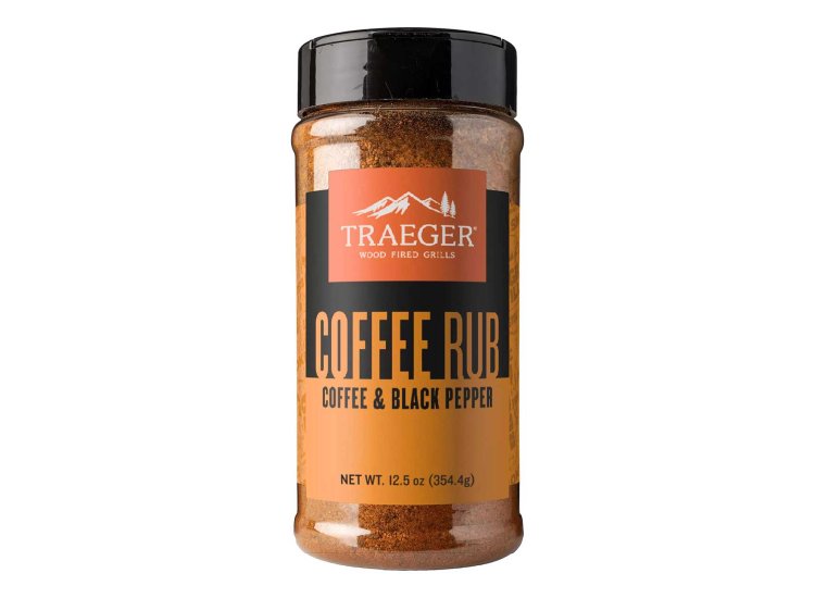 Picture of Traeger Pellet Grills 140946 12.5 oz Plastic Bottle Rub - Coffee
