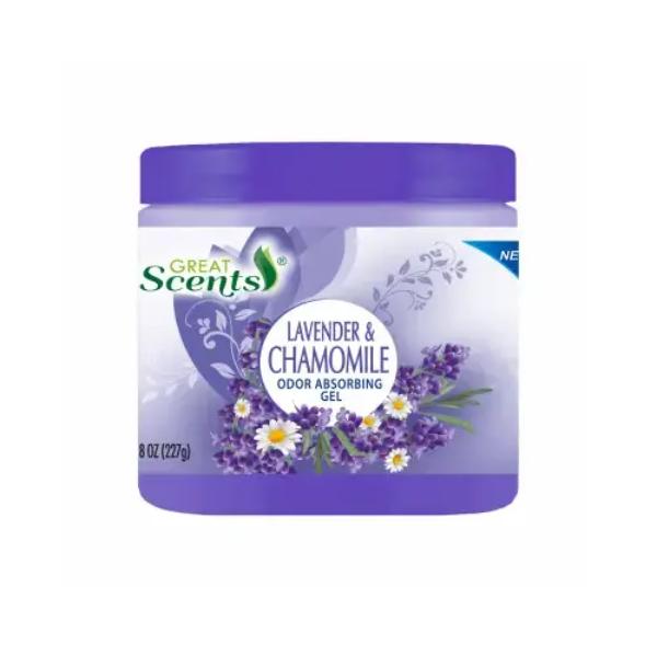 140976 8 oz Lavender Odor Absorbing Gel