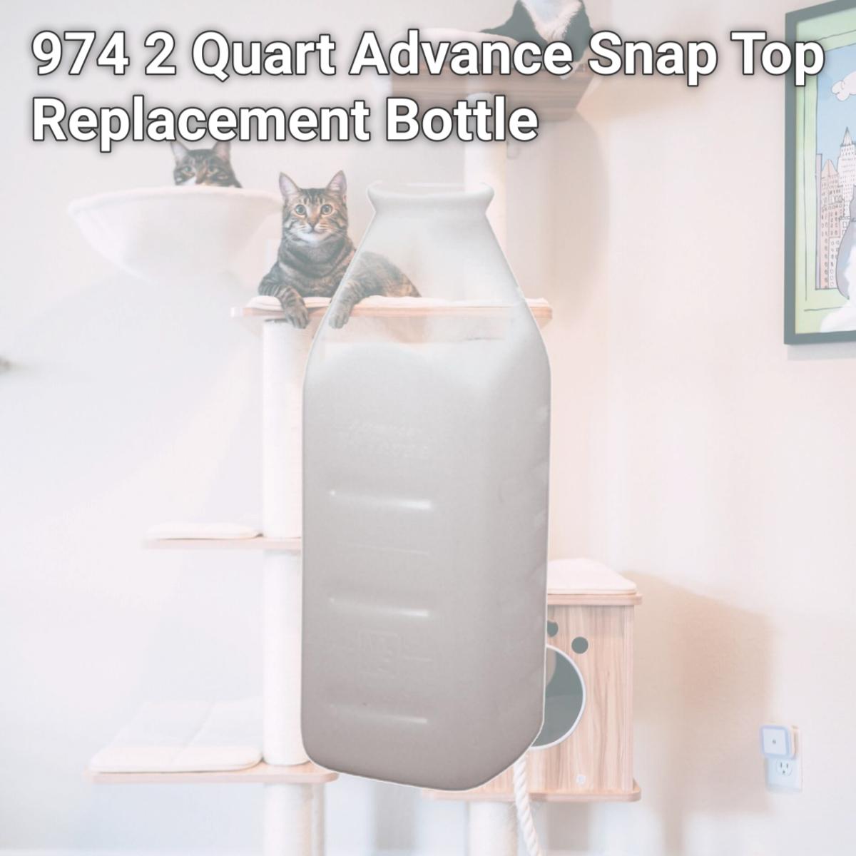 Picture of Fairchild Industries 974 2 Quart Advance Snap Top Replacement Bottle
