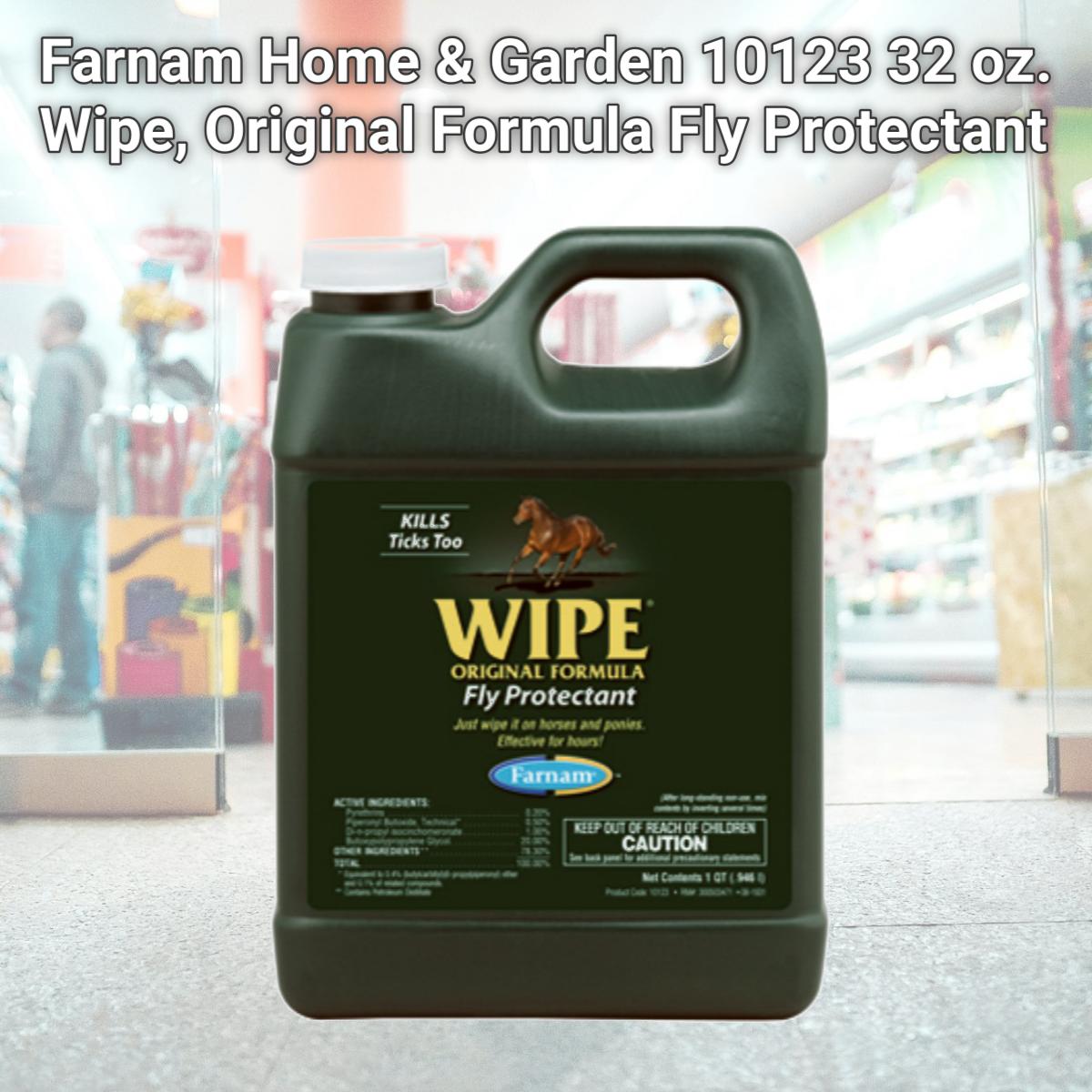Picture of Farnam Home & Garden 10123 32 oz. Wipe, Original Formula Fly Protectant