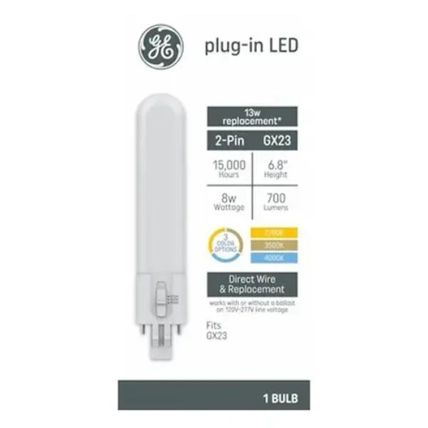 Picture of GE Lighting 141562 7 in. GE 8W T10 LED Bulb