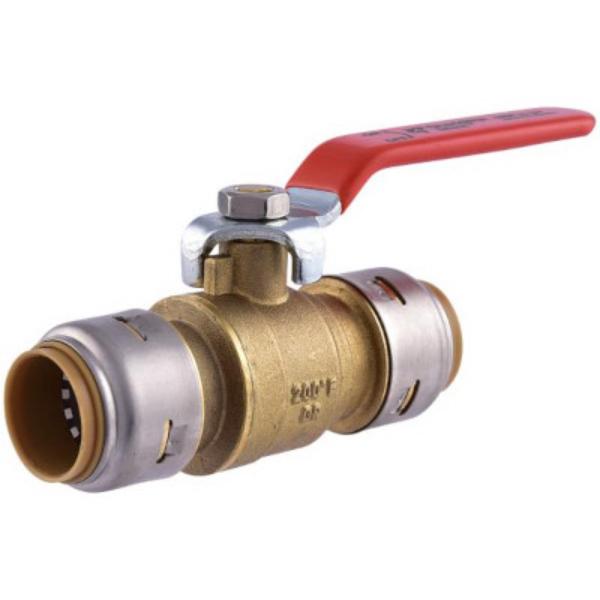 239565 1 x 1 in. Push-Fit Ball Valve,