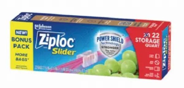 Picture of SC Johnson Wax 142031 Slider Store Bag - Pack of 22