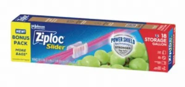 Picture of SC Johnson Wax 142030 Gallon Slide Store Bag - Pack of 18