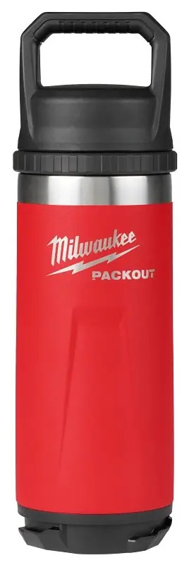 Picture of Milwaukee Electric Tool 146366 18 oz Insulated Chug Bottle - Red