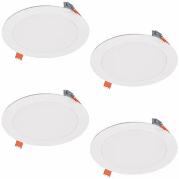 Picture of Cooper Lighting 103244 6 in. Round LED Mount Kit&#44; White - Pack of 4