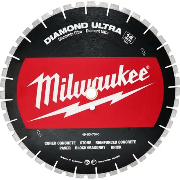 Picture of Milwaukee Electric Tool 144262 14 in. Diamond Ultra Segmented Blade