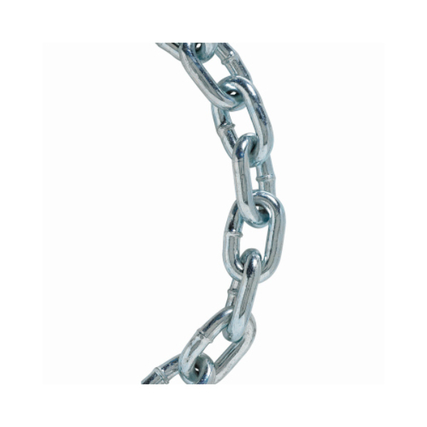 Crawford 142103 0.18 in. D x 10 ft. L G30 Welded Steel Transport Chain, Electro Galvanized