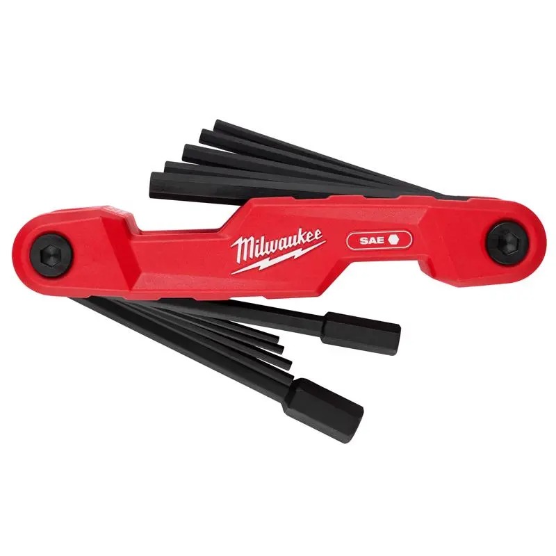 Picture of Milwaukee Electric Tool 143343 11-Key Electricians Folding Hex Key Set - Red