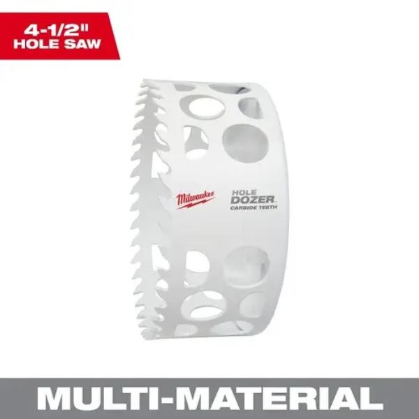 Picture of Milwaukee Electric Tool 144074 4.5 in. Hole Dozer Hole Saw with Carbide Teeth