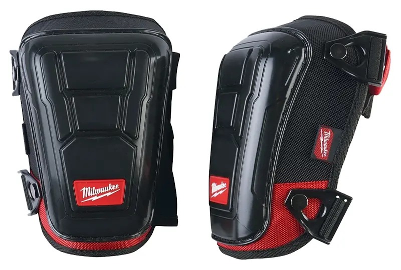 Picture of Milwaukee Electric Tool 146150 Strap Closure Performance Knee Pad - Black & Red