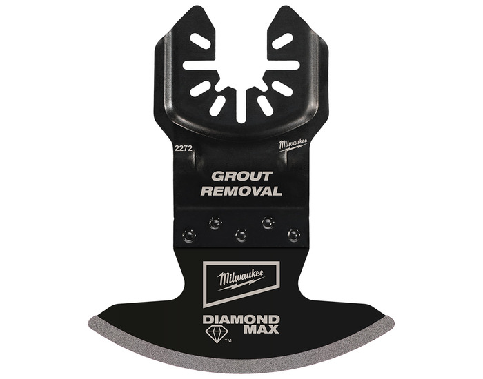 Picture of Milwaukee 145993 Open-Lok Diamond Max Diamond Grit Grout Removal Multi-Tool Blade - Pack of 5