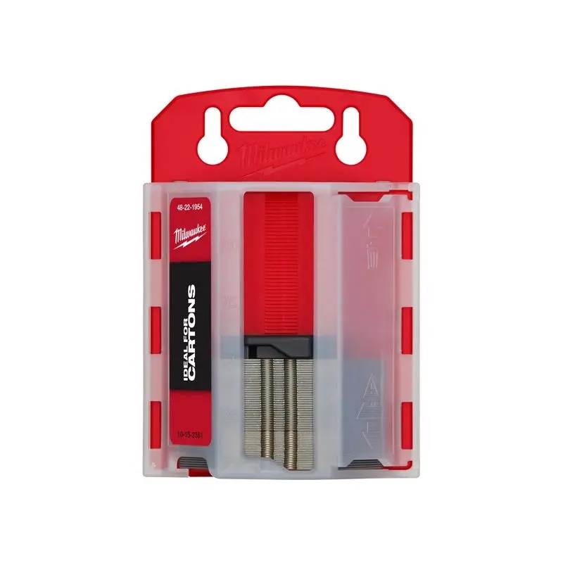 Picture of Milwaukee Electric Tool 145285 3 in. Micro Carbide Metal Utility Blade&#44; Silver - 50 Piece