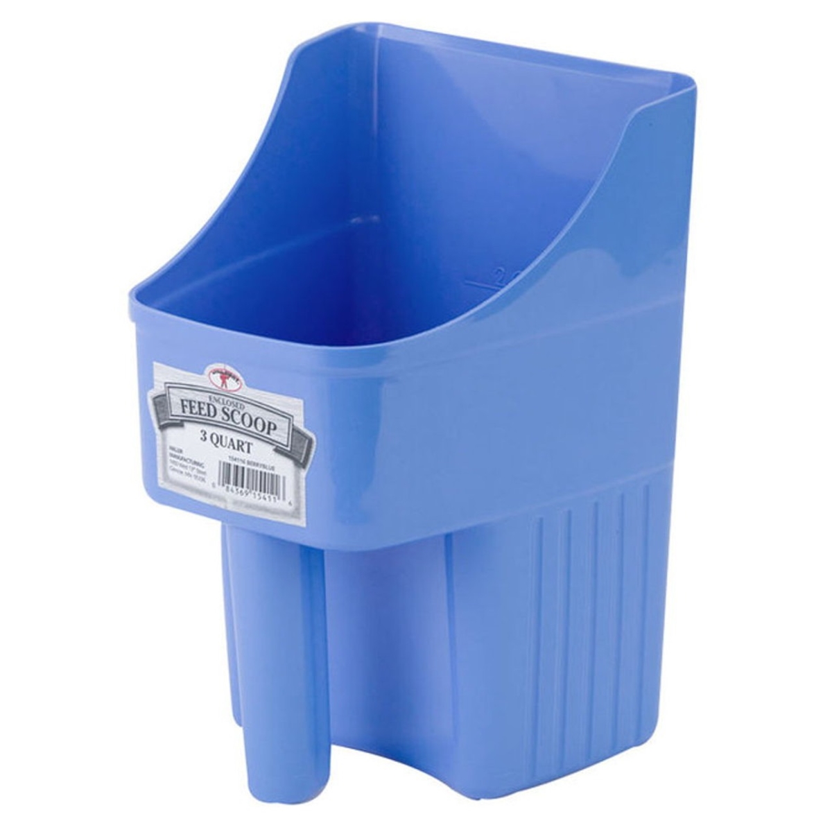 Picture of American Distribution 145450 3 qt. Plastic Feed Scoop - Berry Blue